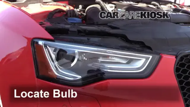 2015 Audi RS5 4.2L V8 Éclairage Feu de jour (remplacer l'ampoule)